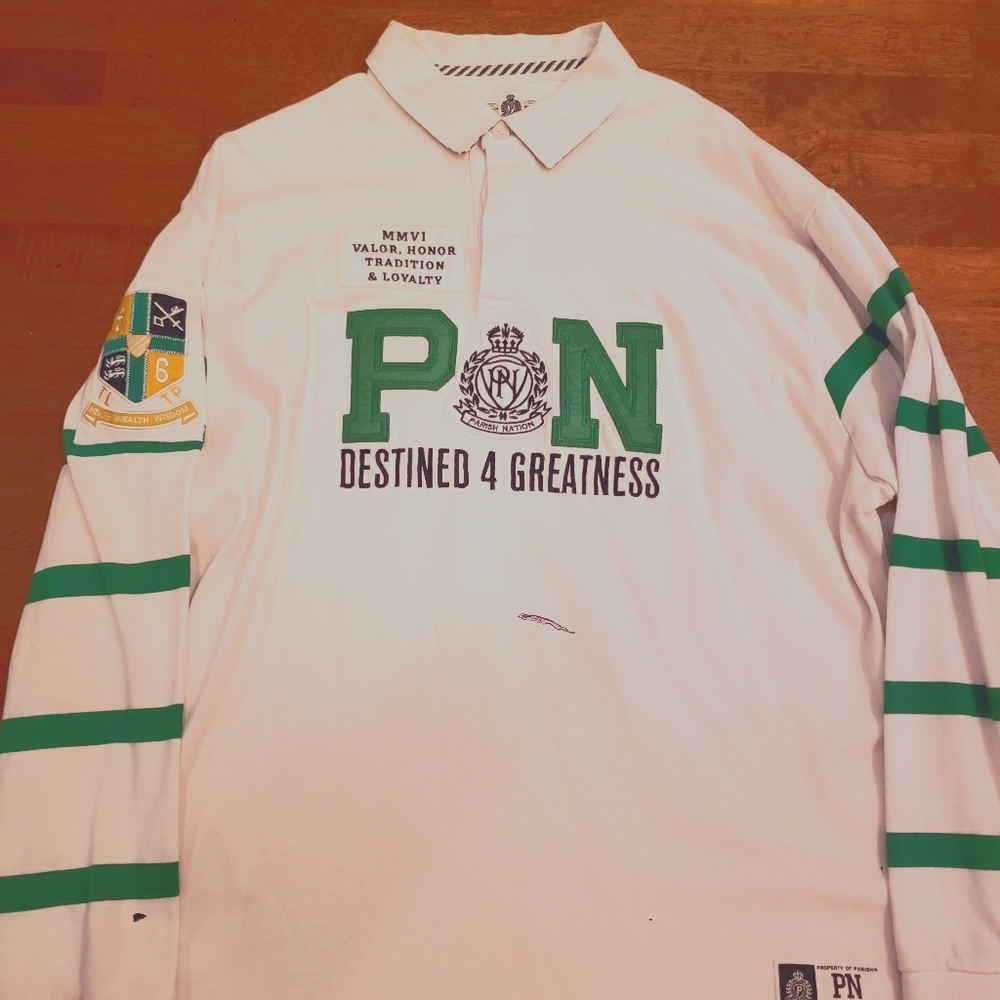 Mens Parrish Nation Rugby Shirt